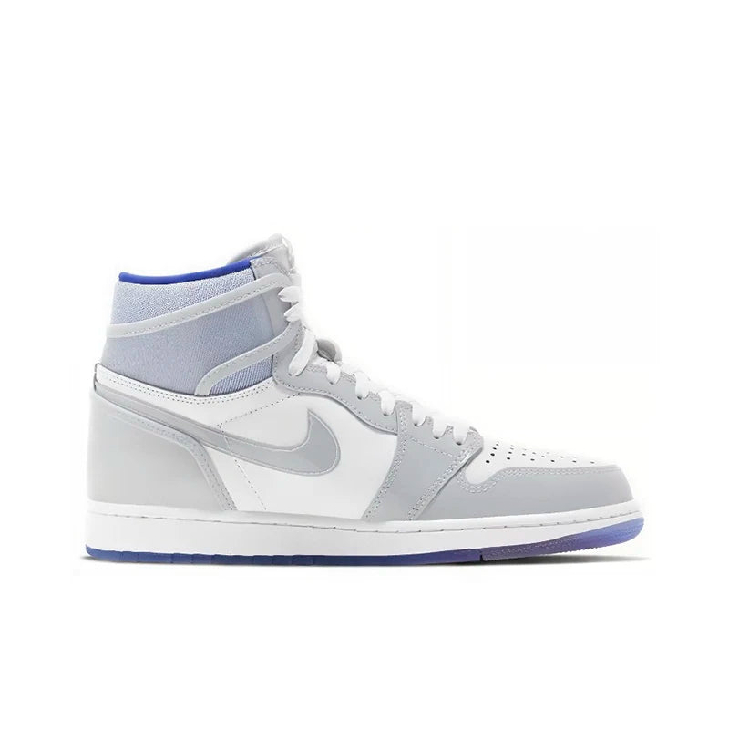 Original Jordan Air Jordan 1 High OG Retro "Silver Toe" Anti-Slip High Top Basketball Shoes Men's and Women's Sneakers