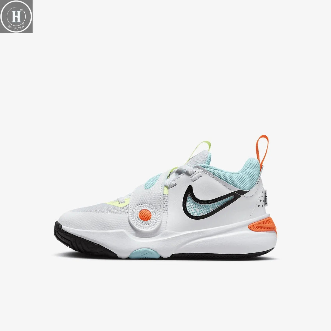 Nike Genuine Basketball Series PS Kids' Easy-On/Off Sneakers HF5737-141 HALALZEN