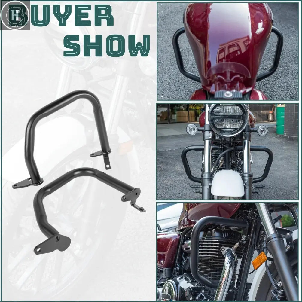 For Honda GB350 CB350/S 2023 2024 Engine Guard Highway Crash Bars Motorcycle Frame Protection Bumper CB 350 S Accessories HALALZEN