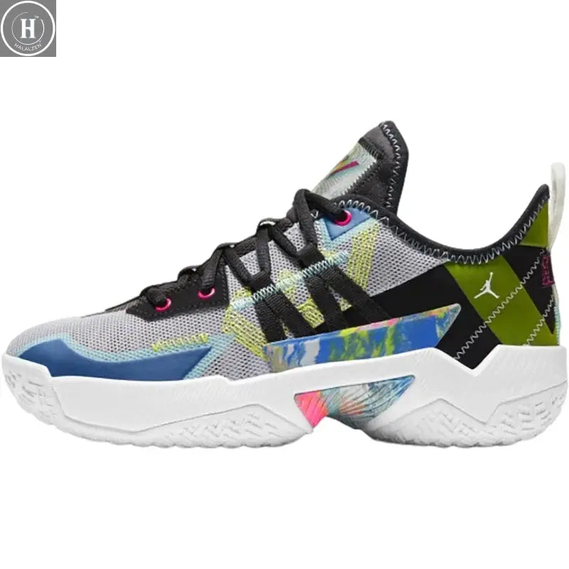 Nike Genuine Jordan Grade School Durable Cushion Basketball Shoes CZ0840-003 HALALZEN