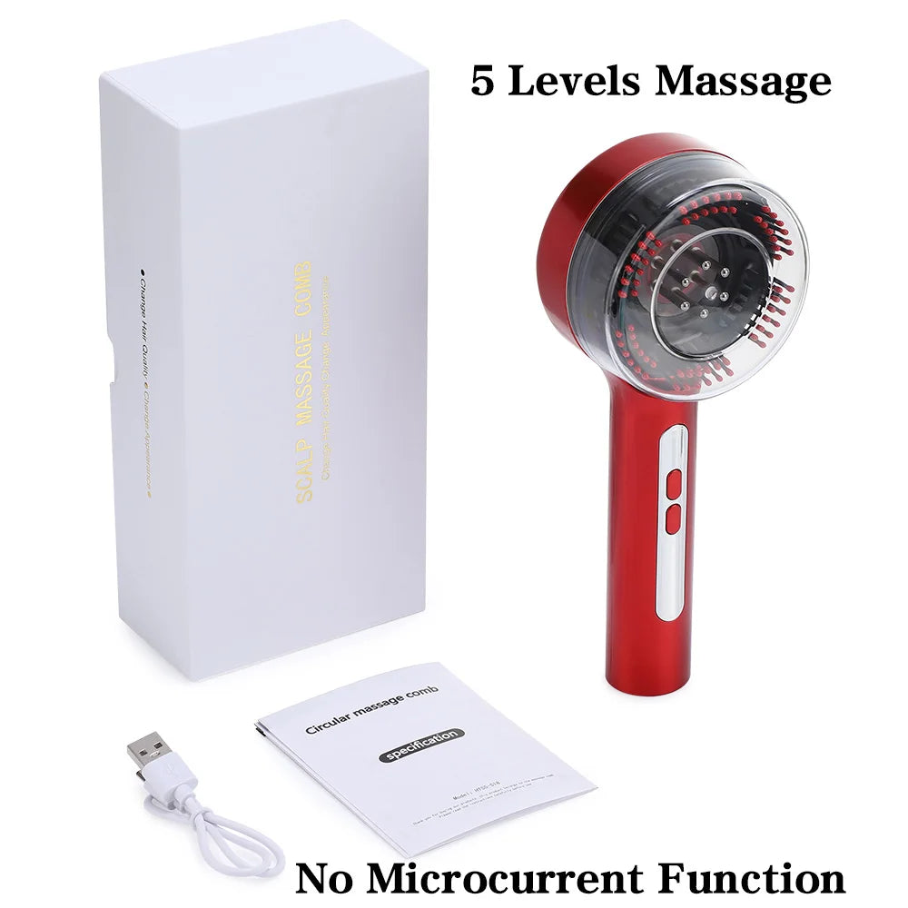 Red Light Hair Care Comb Scalp Massager
