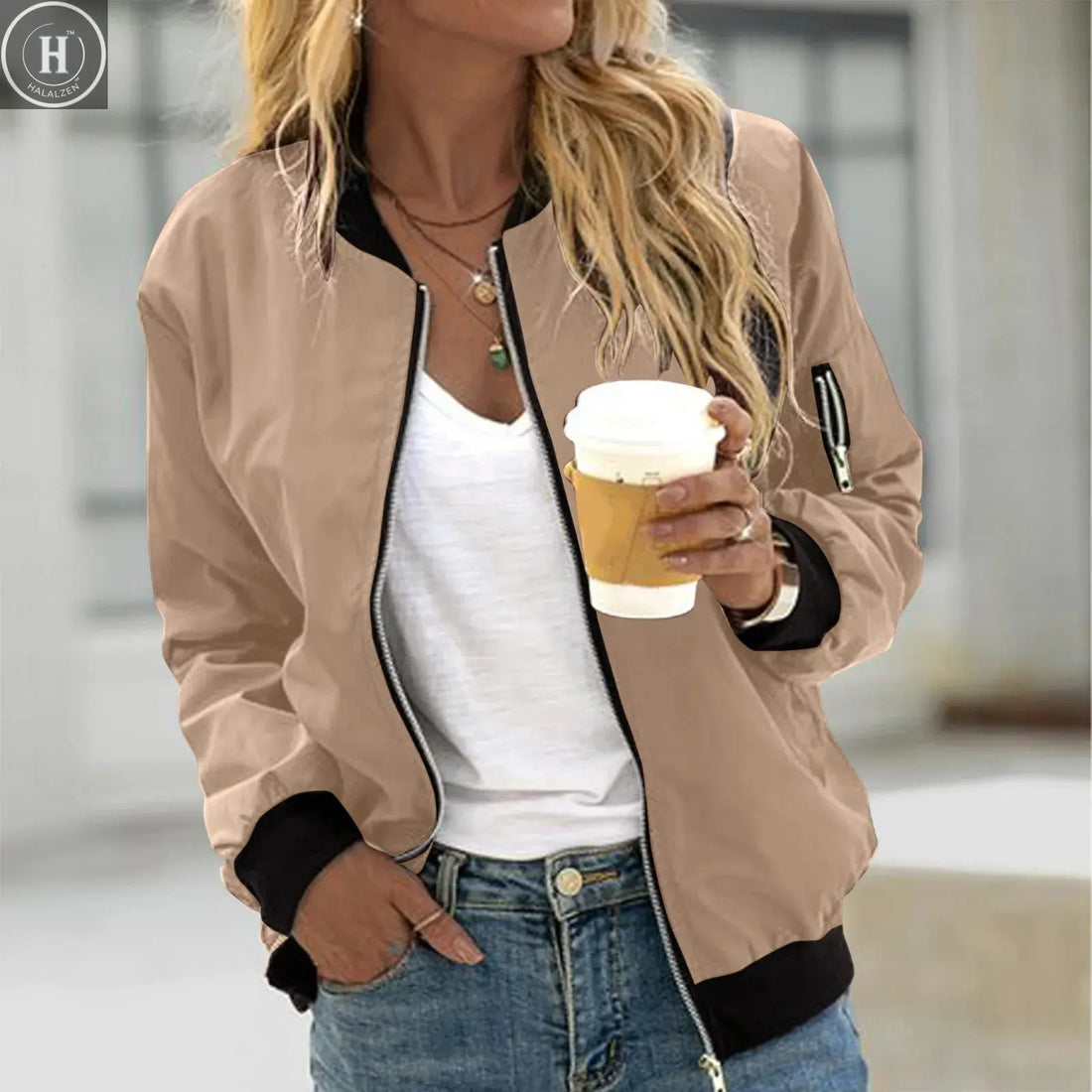 Trench Coat Women 2024 New Spring Autumn Clothes Windbreaker Jacket Baseball Uniform Casual Loose Coat Autumn Ropa De Mujer Halalzen UK