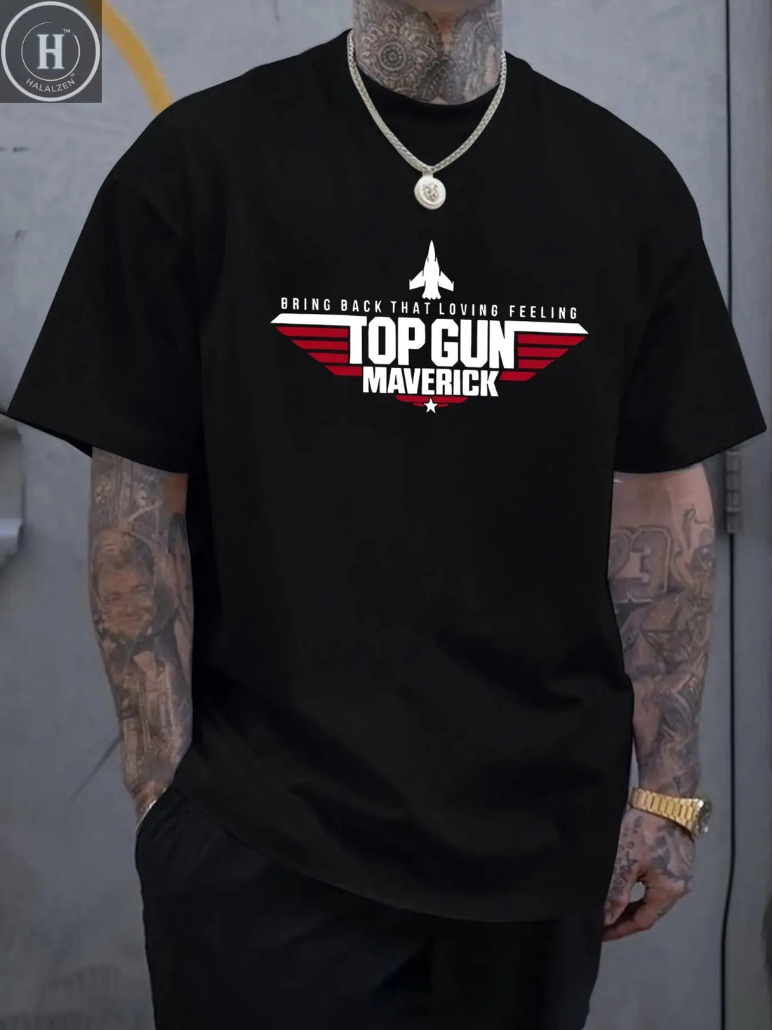 Top Gun Maverick Printing T Shirts Man Cotton Fashion T-Shirt Unisex Casual Oversize Clothes Soft Summer Trendy Street Tops HALALZEN