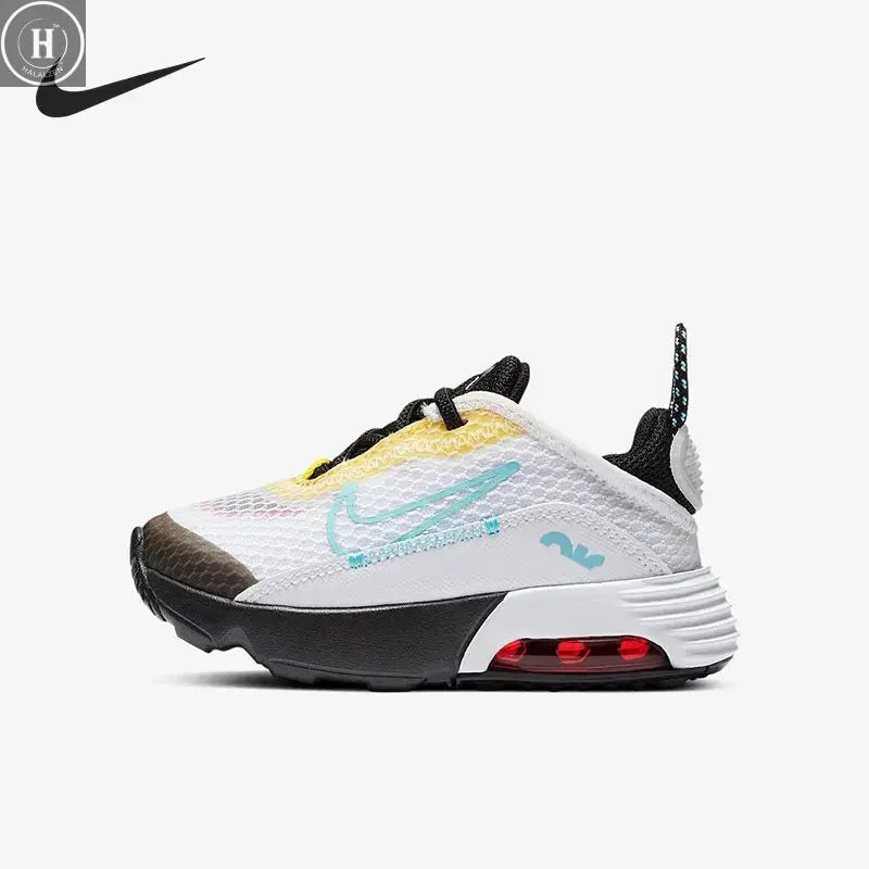 Nike genuine AIR MAX 2090 TD children's casual shoes breathable sports air cushion shoes CU2092-103 HALALZEN