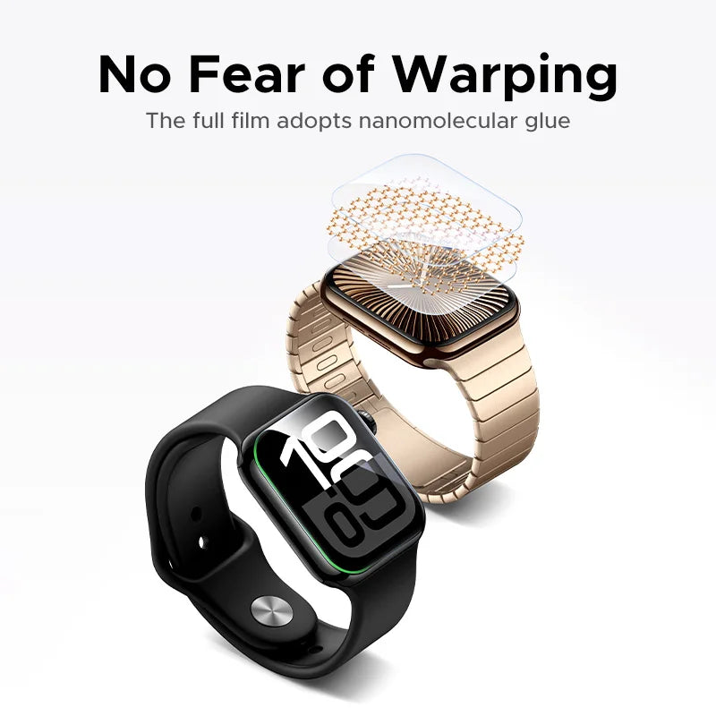 UGREEN 2PCS For Apple Watch Series 11 10 S11 S10 Screen Protector Soft 46 42mm Full-coverage Protective Film