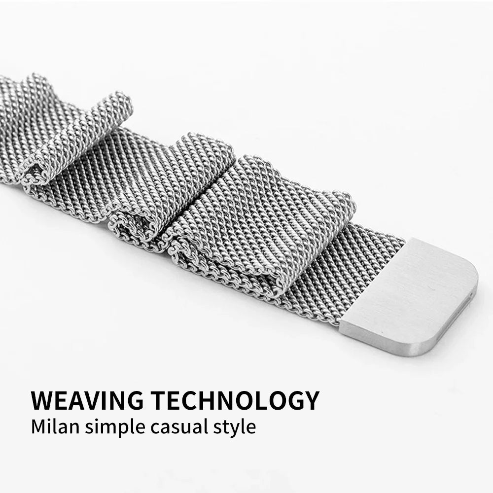 Milanese Strap For Apple Watch Ultra 2 49 46mm 42mm 44mm 40mm 45mm 41mm 38mm Bracelet