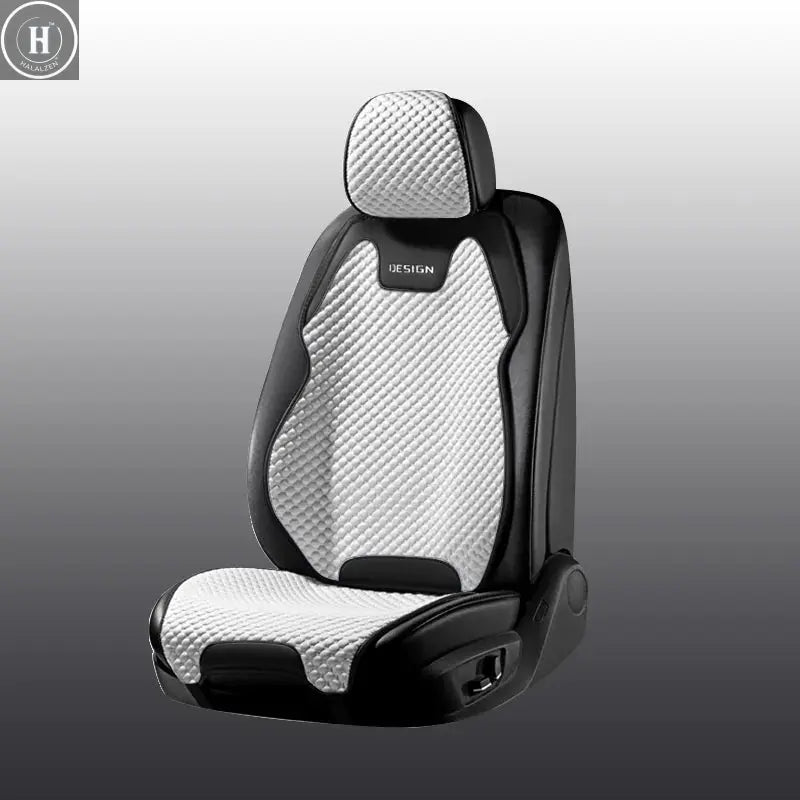 Ice Silk Car Seat Cushion Ventilation Comfortable, Durable Four Seasons Universal Split Single Car Front Seat Cover HALALZEN
