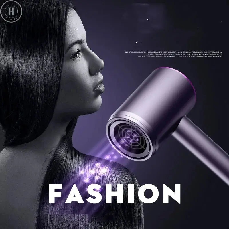 Professional Salon Hair Dryer with Ionic & Heat Protection Portable for Home Hotel Travel-for Household & Hotel Use HALALZEN