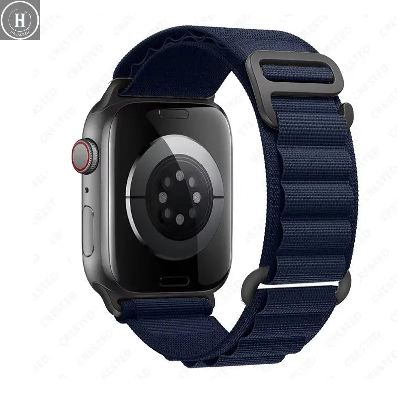for Apple watch Straps 45mm 46mm 49mm 42mm iwatch Band 44mm 40mm Nylon Alpine bracelet correa Series 10 9 8 7 6 11 SE Ultra 2 3 HALALZEN