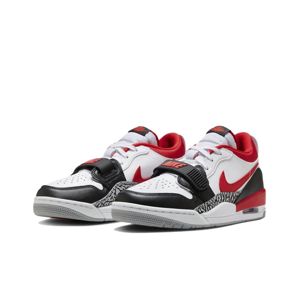 Original Air Jordan Legacy 312 Low 'Bulls' For Men's  Retro Casual Classic Street Basketball Shoes