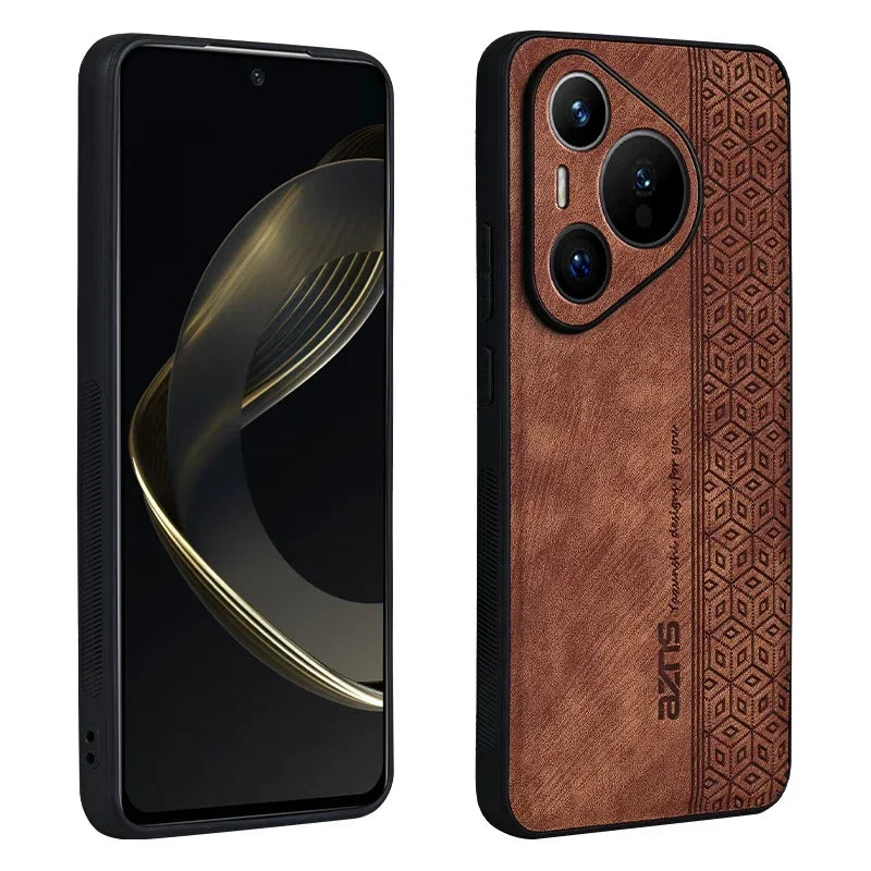 For Huawei Pura 70 Ultra Pura 70 Pro Luxury Leather Elite Shock proof Cell Phone Cases For Pura 70 Protective Phone Shell Case