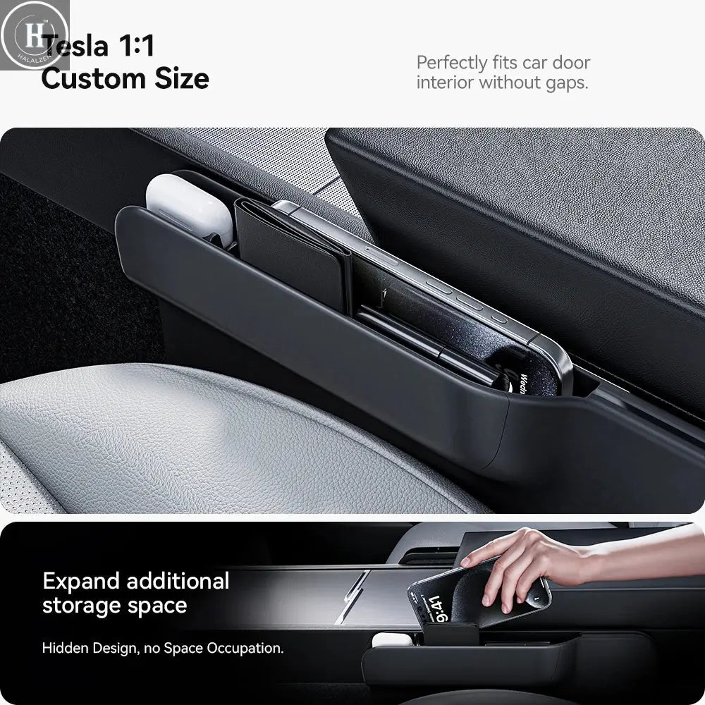 YZ For Tesla Model 3 Y Juniper Golf KiA Car Steering Wheel Table Stand Board Laptop Coffee Tray Board Seat Gap Storage Organizer HALALZEN