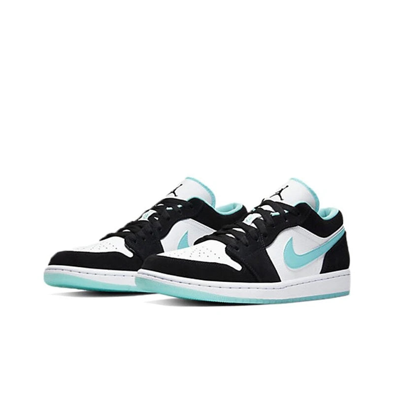 Original Air Jordan 1 Low "Wolf Grey" For Women's and Men's Unisex Trend Retro Low-Top Retro Classic Basketball Shoes