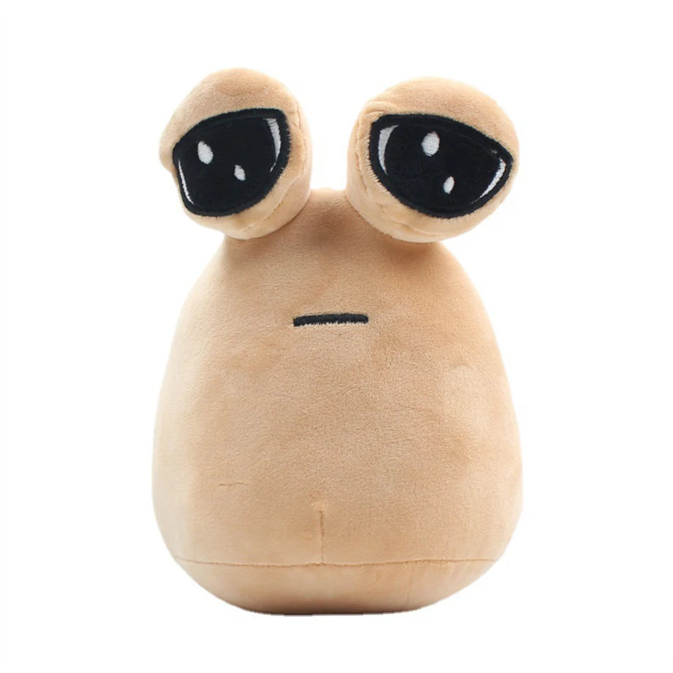 New 21cm Hot Game My Pet Alien Pou Plush Toy Furdiburb Emotion Alien Plushie Stuffed Animal Pou Doll Birthday Christmas Gift