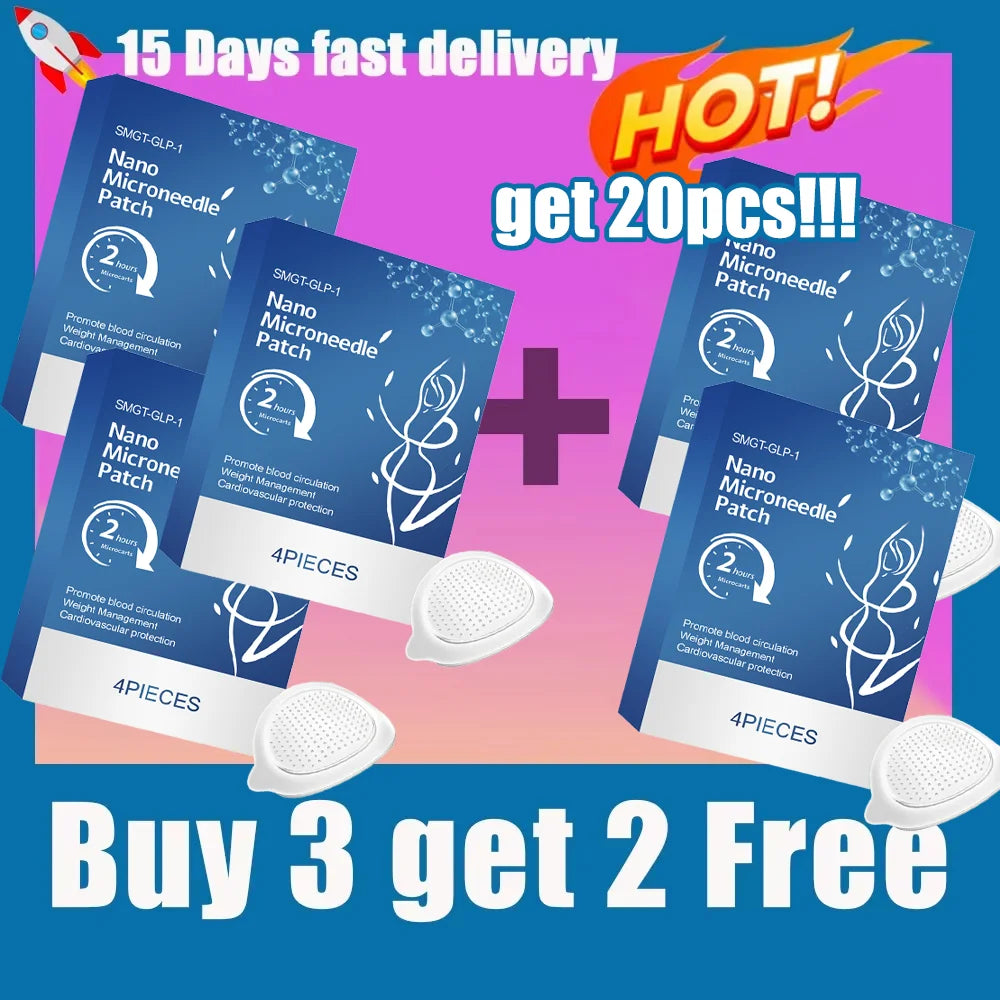 2025 GLP-1 Nano Patch body care patch gently supports body skin contours, daily care patch.