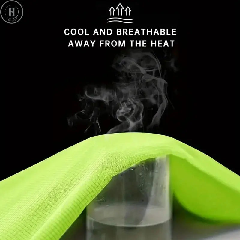 2025 Summer New Men's Tennis Training Clothes Breathable Tennis Short-sleeved Tops Quick-drying Fitness T-shirt Men's Clothing HALALZEN