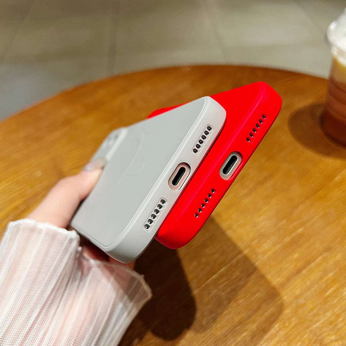 for iPhone 17 Pro Max 17 Air Case Magnetic Cover Mag-safe Liquid Silicone Lining All-round Camera ProtectPlease note phone model