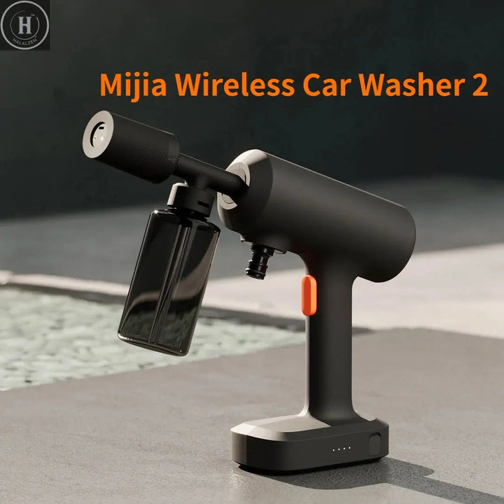 2024 Original Mijia Wireless Car Washer 2 160L/h Large Water Volum Efficient Flushing High Pressure Wireless cleaning HALALZEN