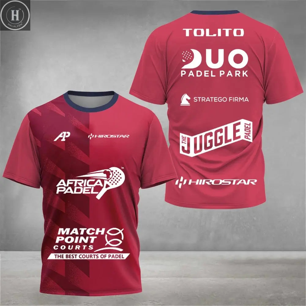 2025 Summer New Men's Tennis Training Clothes Breathable Tennis Short-sleeved Tops Quick-drying Fitness T-shirt Men's Clothing HALALZEN