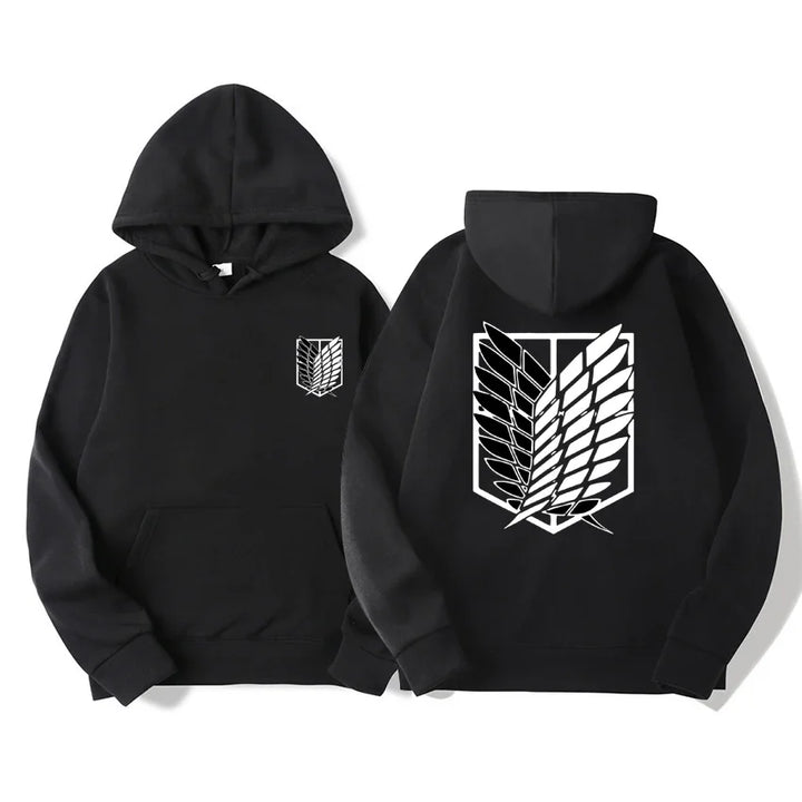 New Attack on Titan Men's Hoodie Anime Hoodies Men Women Streetwear Pullover Harajuku Hoodies Sweatshirt Clothes Male Sportswear