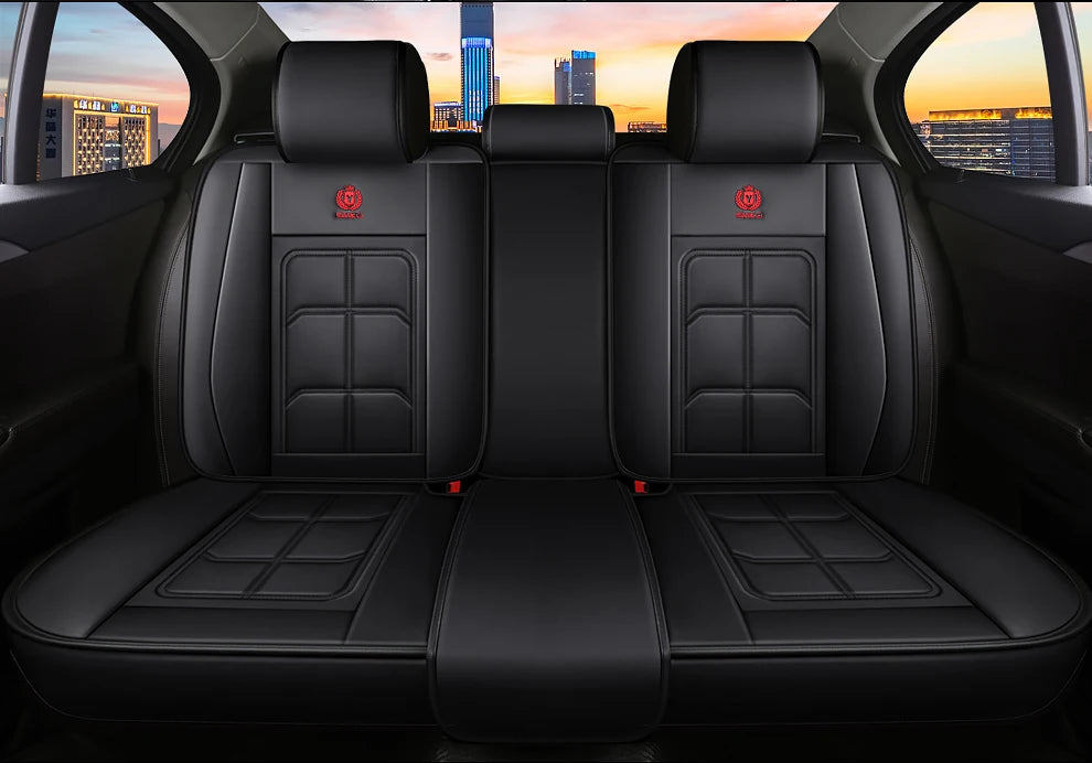 Universal Pu Leather Car Seat Cover for Most Car Models Auto Accessories Interior Details