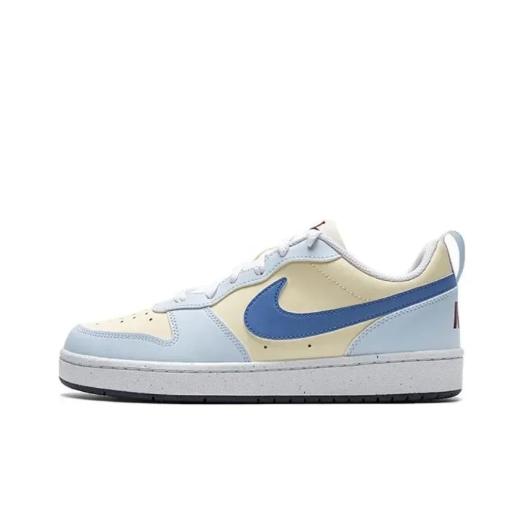 Nike Court Borough Low 2 GS Sneakers Youth Comfortable Wearable Casual Shoes Classic Retro Trend Casual Shoes Ice Cream Colors