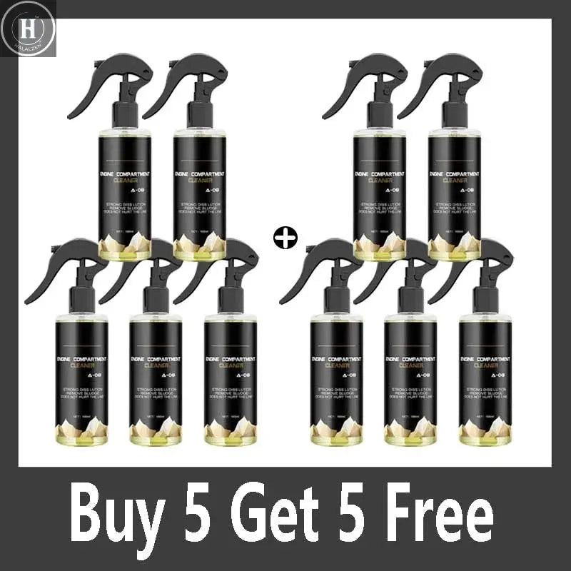 Car Engine Compartment Cleaner Remove Engine Dust Stains Automotive Machine Cleaning Car Interior Machinery Refurbishment HALALZEN