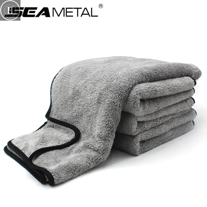 75x35 60x40cm Microfiber Car Wash Towel Fast Drying Auto Cleaning Extra Soft Cloth High Water Absorption For Car Wash Accessorie HALALZEN