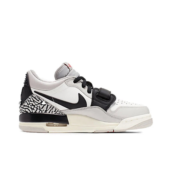 Original Air Jordan Legacy 312 Low 'White Cement' GS Size For Women Retro Classic Casual Street Basketball Shoes