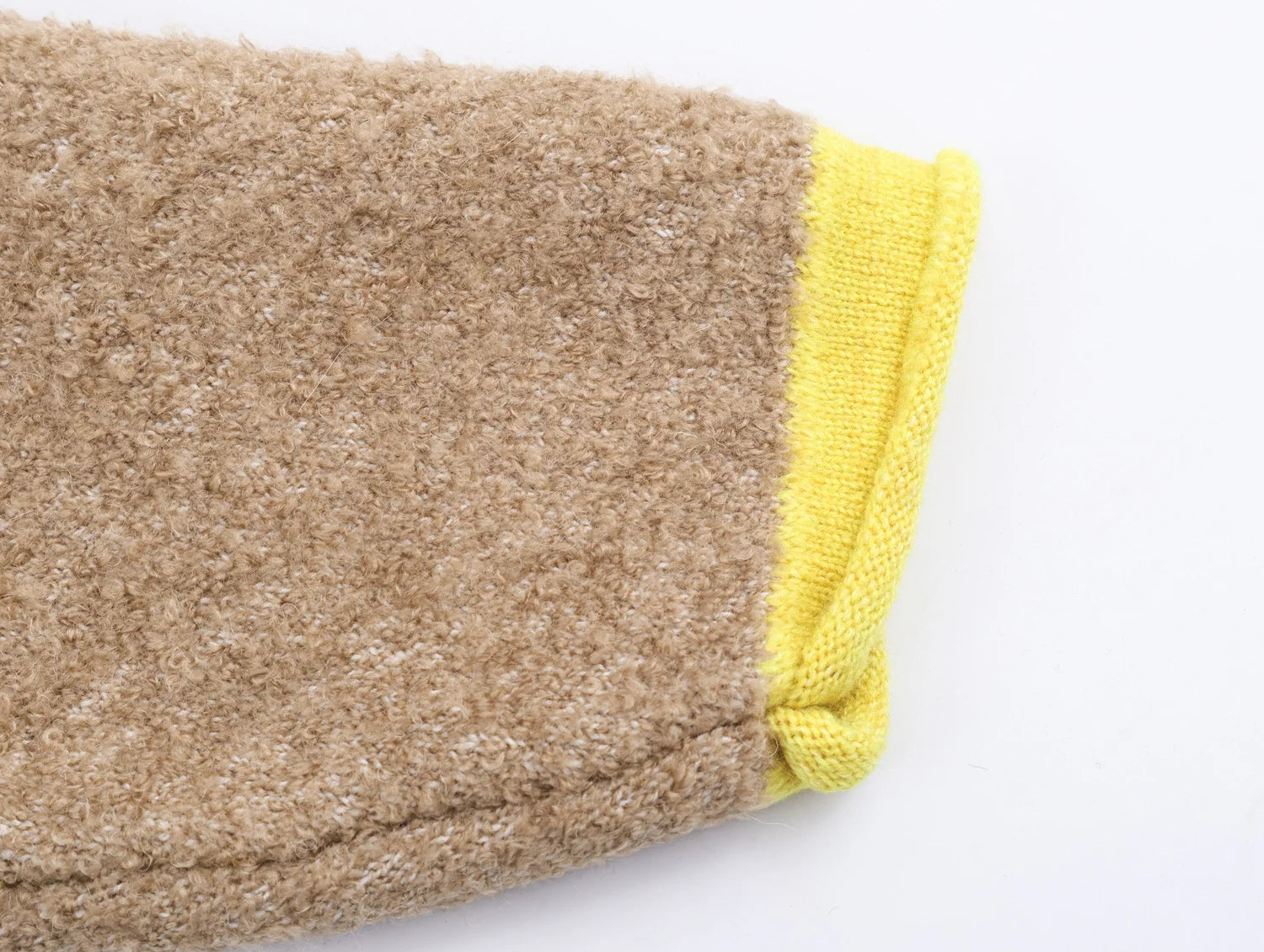 2025 Autumn New Women's Casual Fashion Simple Lazy Style Loose Color Block Layered Knitted Bomber Jacket Short Outerwear