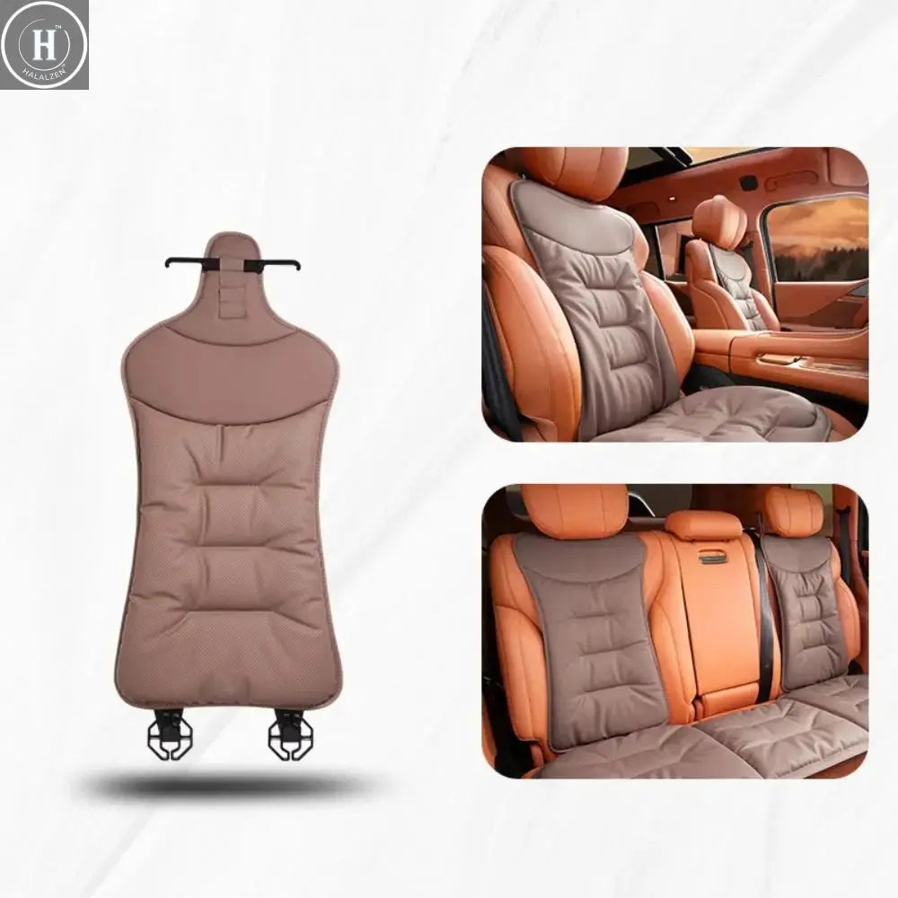 Non-slip Car Leather Cushion Soft Good Breathability Ventilated Four-season Cushion Universal Cotton Auto Seat Cushion Travel HALALZEN