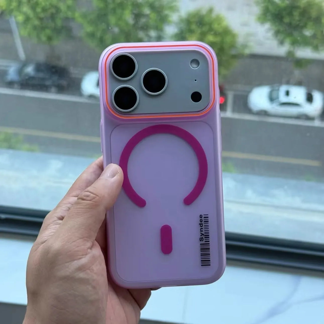 Luxury Matte Translucent Barcode Magnetic Case For iPhone 17 Air 16 15 14 13 12 11 Pro Max XR XS Plus MagSafe Charge Slim Cover