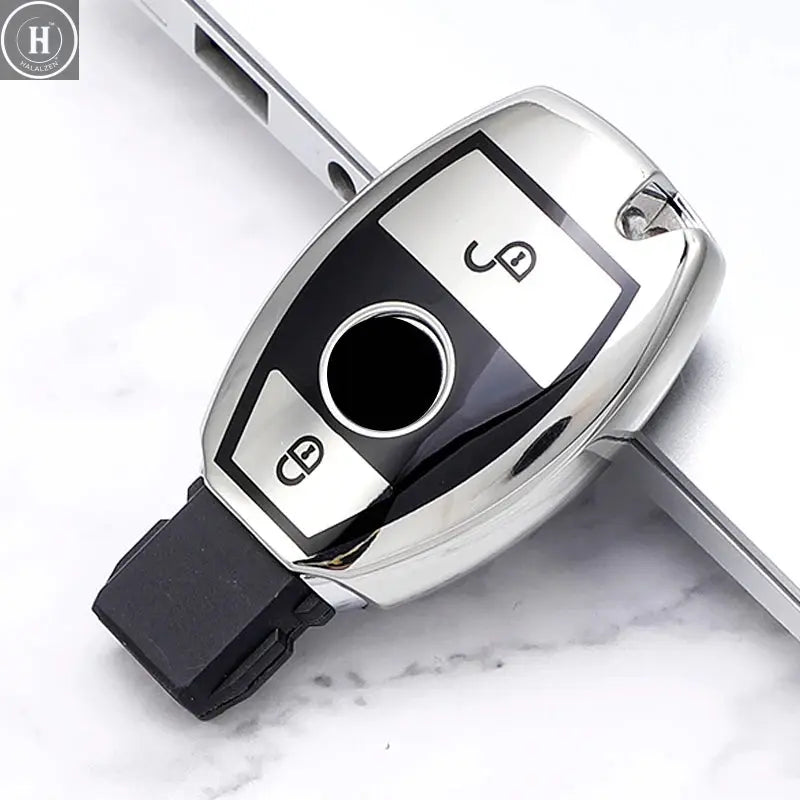 2/3 Buttons For Mercedes Benz A B G R Class GLA GLK W176 W204 W251 W463 Soft TPU Car Remote Key Case Cover Fob Accessories HALALZEN