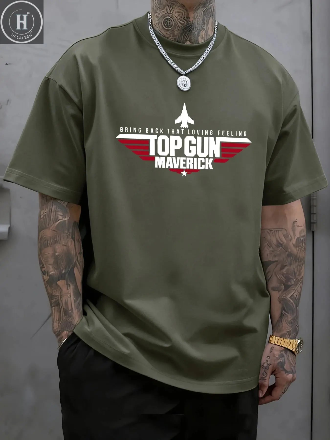 Top Gun Maverick Printing T Shirts Man Cotton Fashion T-Shirt Unisex Casual Oversize Clothes Soft Summer Trendy Street Tops HALALZEN