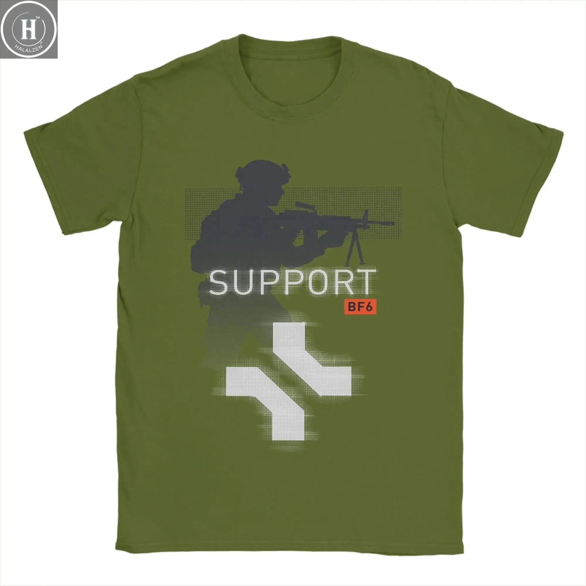 Men Women Graphic Print Battlefield 6 Funny Games BF6 T Shirt Tee 100% Cotton  T-shirts Clothing HALALZEN