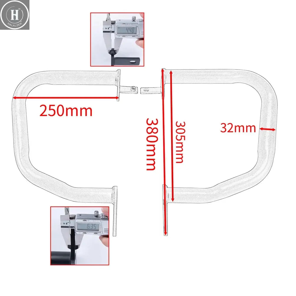 For Honda GB350 CB350/S 2023 2024 Engine Guard Highway Crash Bars Motorcycle Frame Protection Bumper CB 350 S Accessories HALALZEN