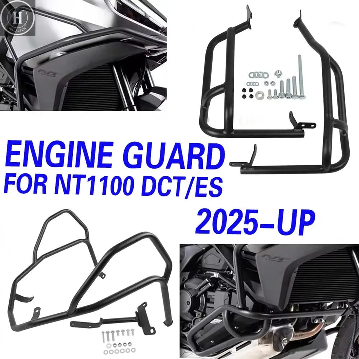 Motorcycle Engine Tank Guard For Honda NT1100 DCT ES NT 1100 2025-UP Highway Crash Bars Bumper Stunt Cage Frame Protector Bar HALALZEN