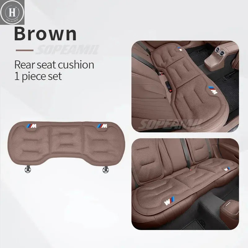 Car Seat Cushion Cover Breathable Ice Silk Seat Protector Pad BMW M M2 M3 M4 X1 X3 X5 X7 E39 E46 E60 E90 F10 F15 F20 F30 G20 G30 HALALZEN