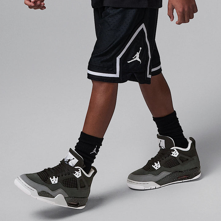 Nike genuine Air Jordan 4 GS women's large children's shock-absorbing sports shoes FQ8213-002