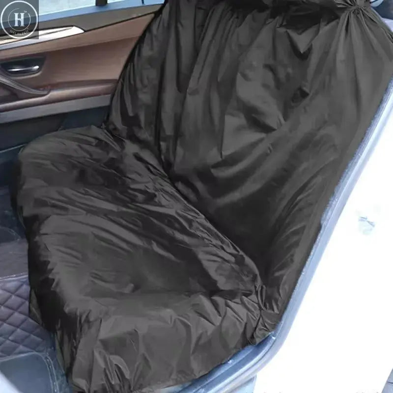 Reusable Black Universal Car Seat Cover Waterproof Antifouling Dust Covers Steering Wheel Protective for Car Seat HALALZEN