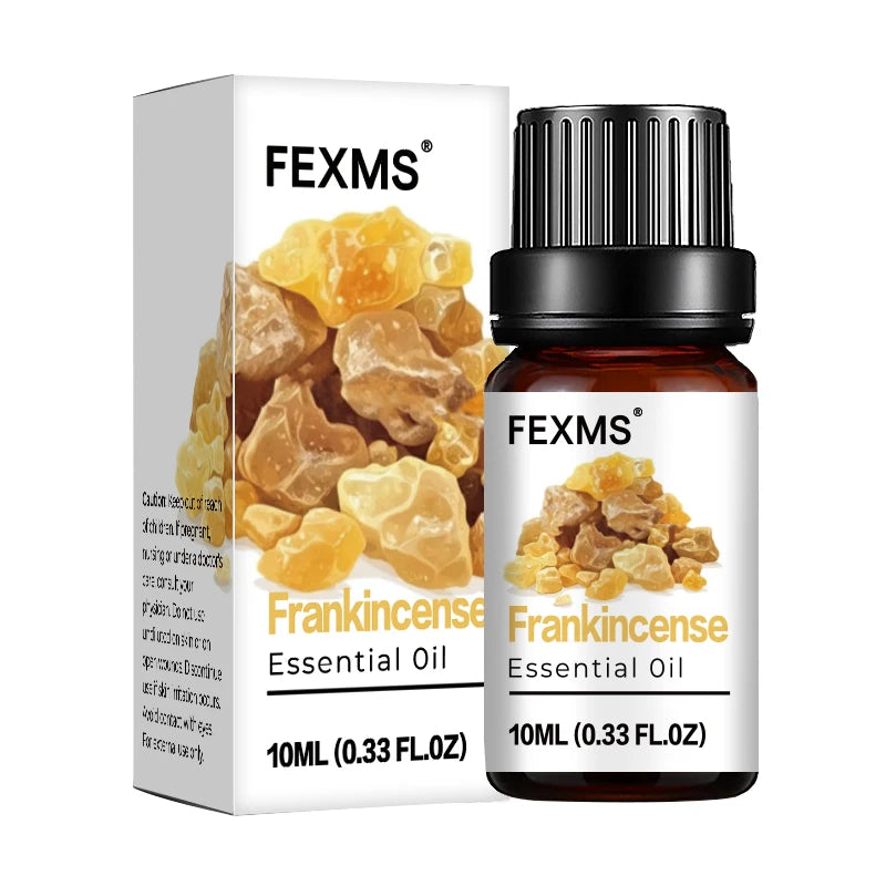 Frankincense Essential Oil 100% Pure Natural - for Sleep, Relax, Skin Moisturizing Care & Aromatherapy HALALZEN