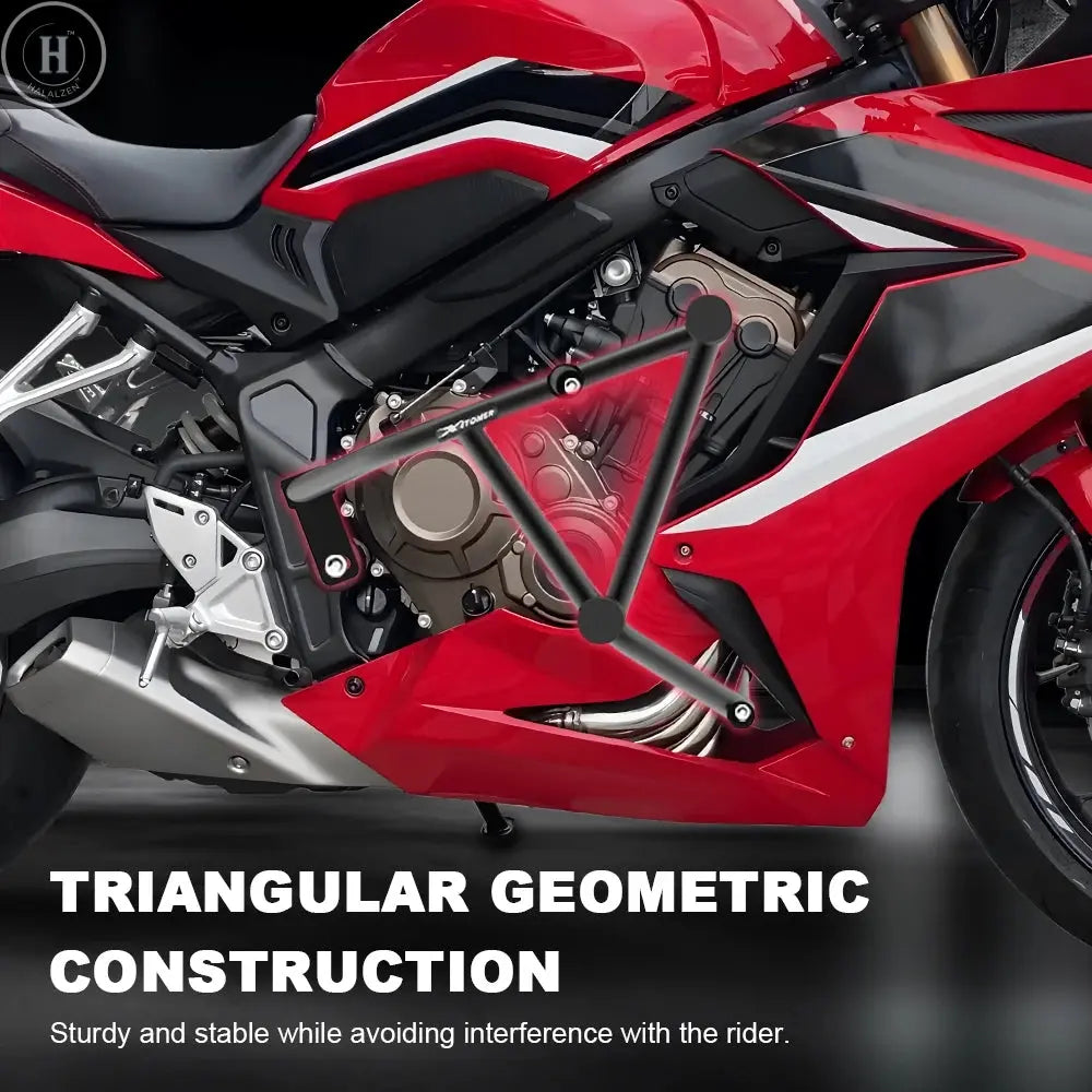 For Honda CBR650R CB650R 2019 2020 2021 2022 2023 Crash Bar Motorcycle Stunt Cage Engine Guard Bumpers Fairing Frame Protector HALALZEN
