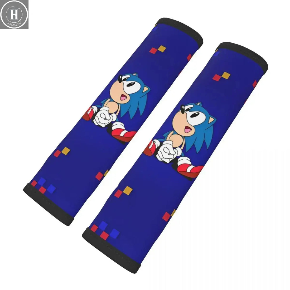 Shadow The Hedgehog Soft Auto Seat Belt Cover for a More Comfortable Driving 2 PCS Seatbelt Shoulder Pad For Cars HALALZEN