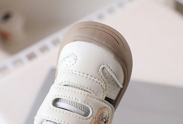 2025 Fashion Toddler Shoes For Baby PU Leather Infant Girl's Sneakers Soft-soled Ergonomics Newborn Boy's Sport Shoes First Step