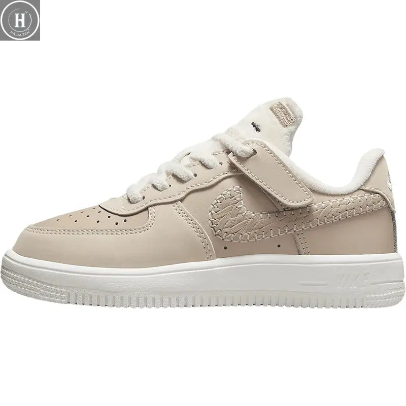 Nike genuine Force 1 Low SE EasyOn children's sports shoes FZ4514-100 HALALZEN