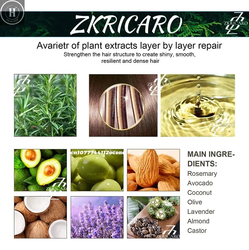 Promote hair root growth and give you beautiful hair HALALZEN