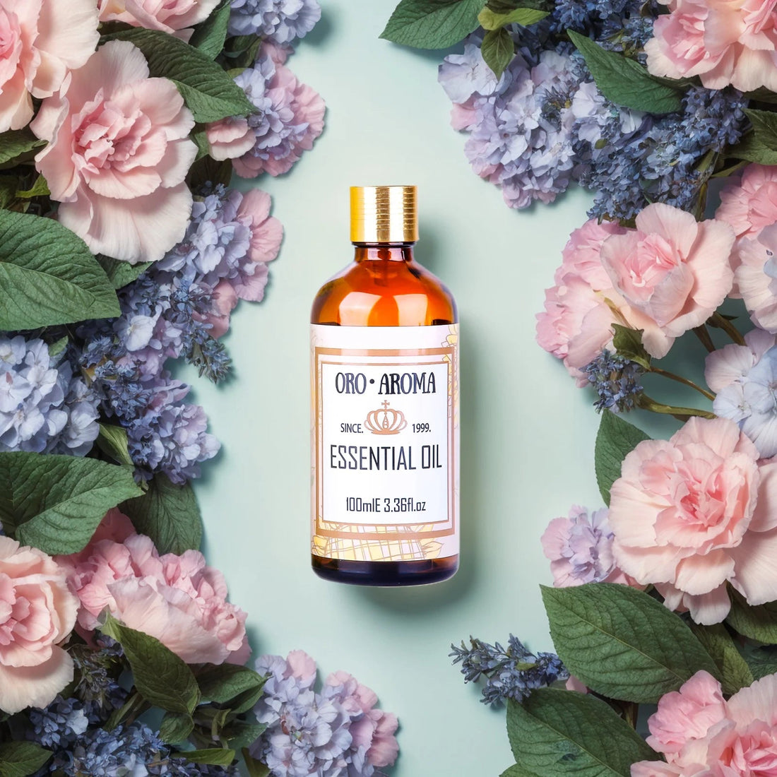 Oroaroma Essential Oil Peppermint Musk Eucalyptus Orange Cypress Grapefruit Coffee Juniper Berry Almond Vanilla Essential Oil HALALZEN