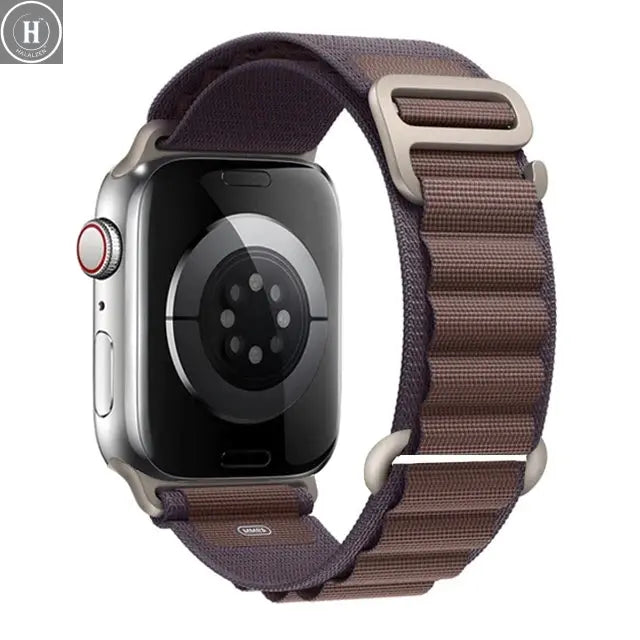 for Apple watch Straps 45mm 46mm 49mm 42mm iwatch Band 44mm 40mm Nylon Alpine bracelet correa Series 10 9 8 7 6 11 SE Ultra 2 3 HALALZEN