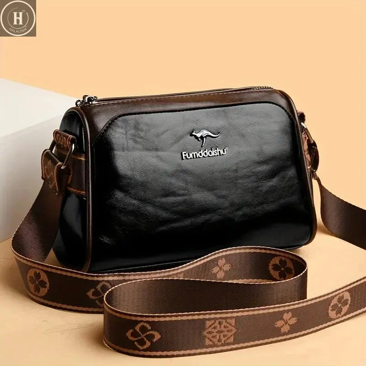 Elegant Water-Resistant Handbags Crossbody Bag Solid Color with Adjustable Strap & Secure Zipper Closure Handbag Purses Bags HALALZEN