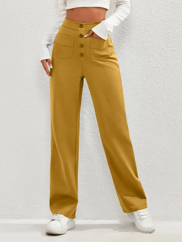 Women Sweatpants 2024 High-Waisted Multi-Pocket Cargo Pants Elegant Full-Length Casual Pants Halalzen UK